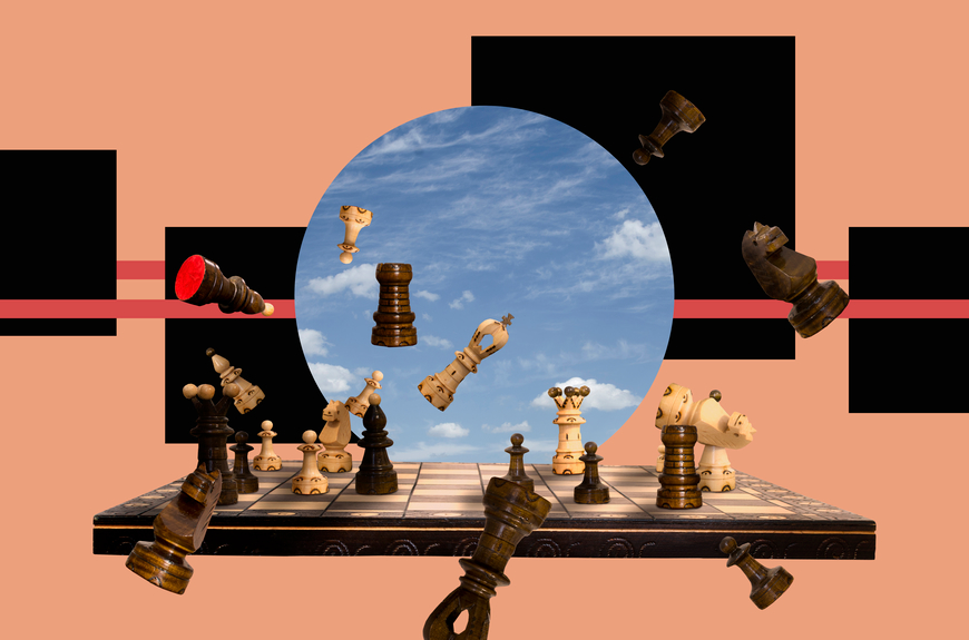 Chess Abstract Image